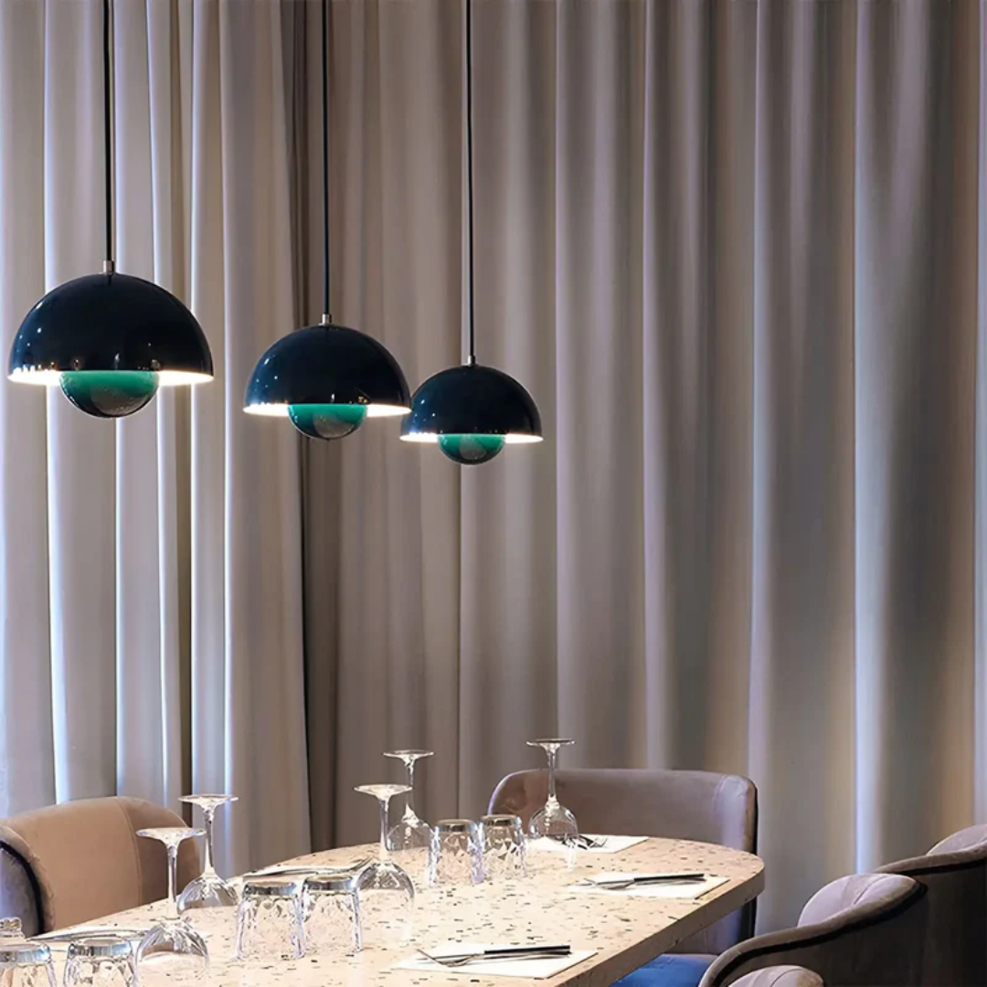 NordicBlossom Designlampe: LED-Pendelleuchte mit skandinavischem Charme für Ihr Zuhause.