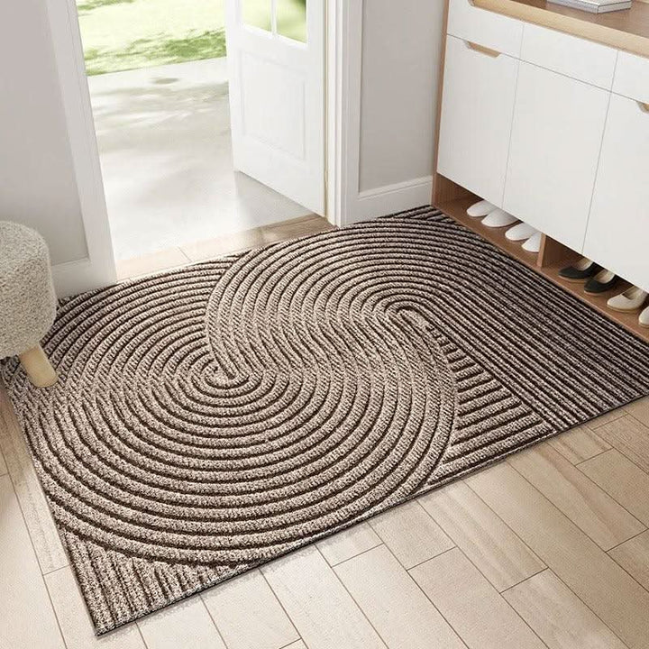 Moderne NordicMat Fußmatte im Eingangsbereich, nordisches Design sorgt für Sauberkeit & Stil. Rutschfest & robust.