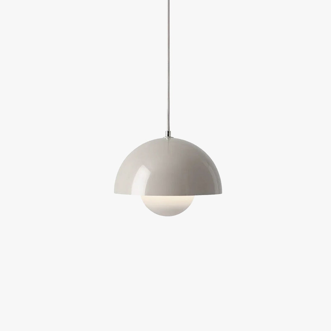 Blumenleuchte im nordischen Design, moderne Hängelampe aus Metallglas, ein Highlight für jedes Zuhause.