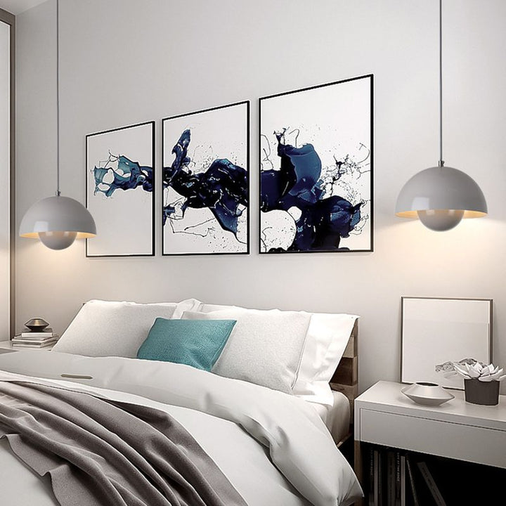Nordische Blumentopf Deckenleuchte, minimalistisch, modern, ideale Beleuchtung für Schlafzimmer.