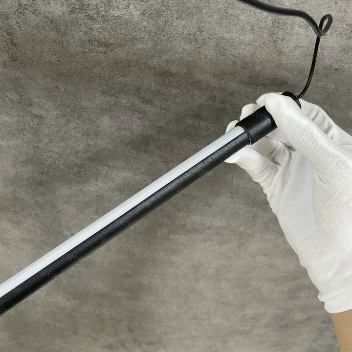 Design LED Pendelleuchte, minimalistische Lampe aus Aluminium, perfekt für Schlafzimmer, Wohn- oder Essbereich.