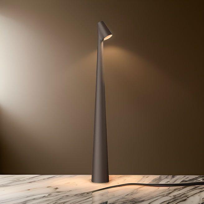 Kabellose Design-Tischleuchte LED, batteriebetrieben, perfekt für eine moderne Raumgestaltung.