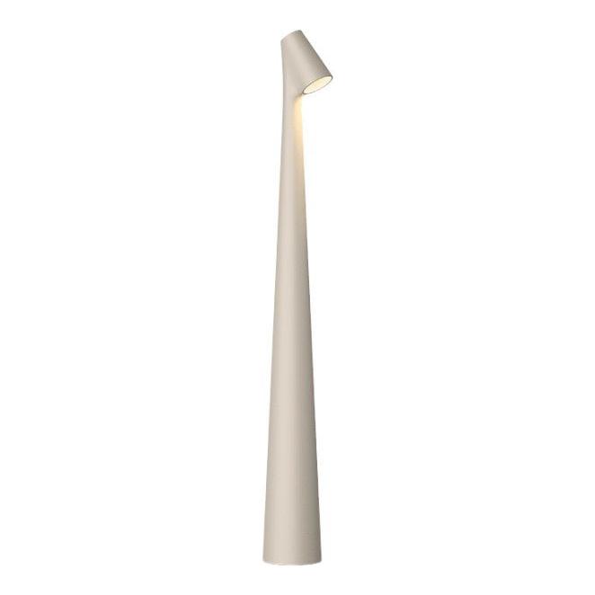 Hochwertige LED Tischleuchte, kabellos, minimalistisch, ideal als Nachttisch- oder Akzentlicht.