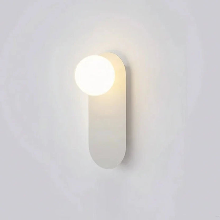 Bunte nordische Wandlampe, modernes Eisendesign. Skandinavische Designlampe für Schlafzimmer-Beleuchtung.