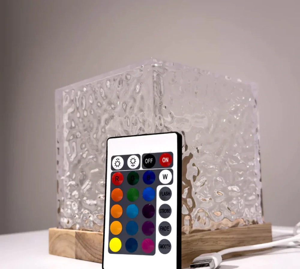 Magische Nordlicht Lampe mit Farbwwechsel für entspannendes Stimmungslicht. Perfekt als LED-Dekoration für Zuhause.