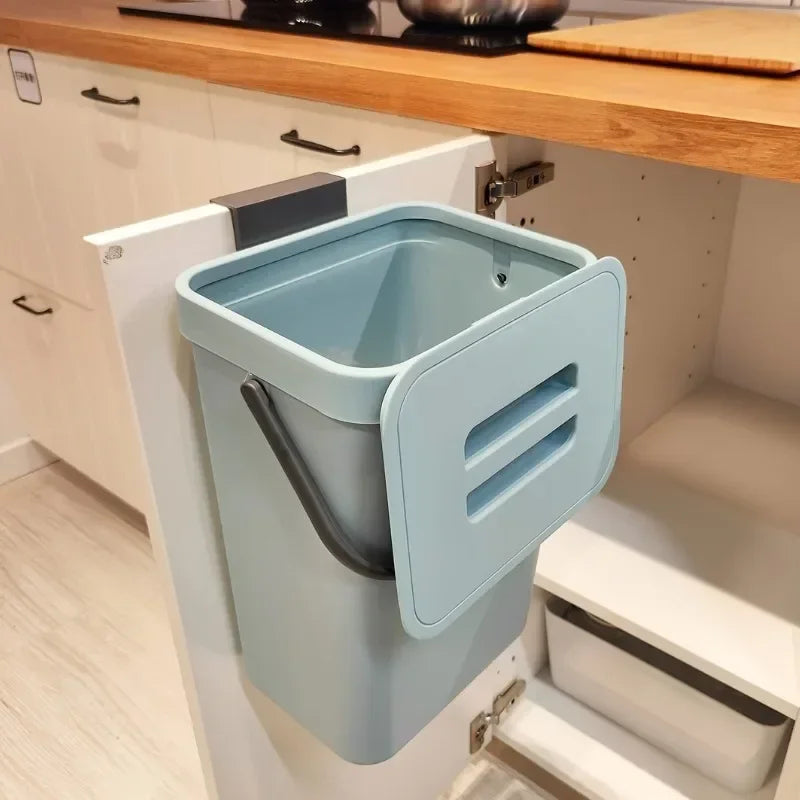 Nova Abfalltonne 3L/5L, leise & geruchsdicht. Ideal für Küche, Bad, Büro. Kompakte Abfalllösung.