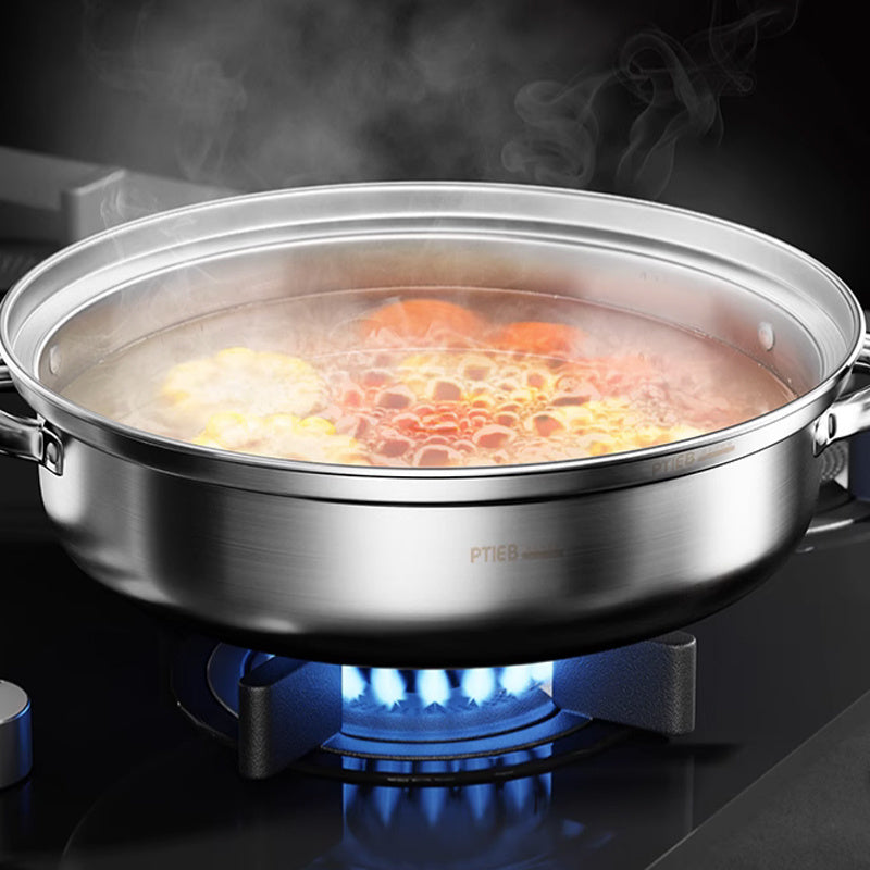 NutriSteam Dampfkocher 3-Schicht: Einfache Bedienung für schnelles, gesundes Dampfgaren von Mahlzeiten.