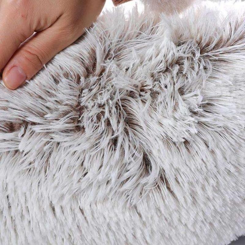 Nuvio Plüsch-Hundekissen: Das Anti-Stress Hundebett für tiefen Schlaf und absolute Entspannung deines Haustieres.