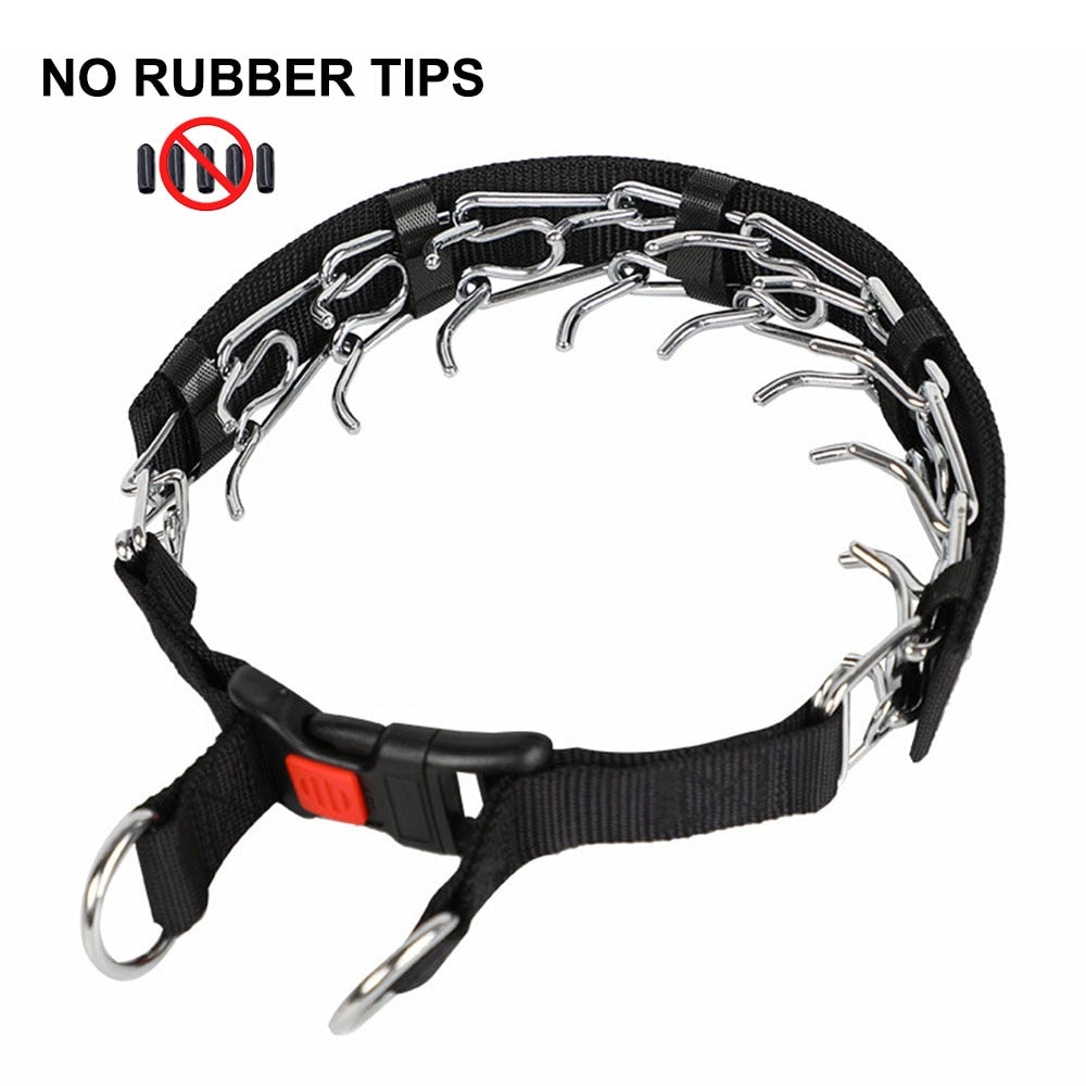 Nylon-Halsband für Hunde, Pincher-Stil Design für verbesserte Leinenführung & Training.