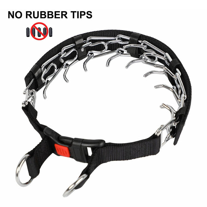 Nylon-Halsband für Hunde, Pincher-Stil Design für verbesserte Leinenführung & Training.