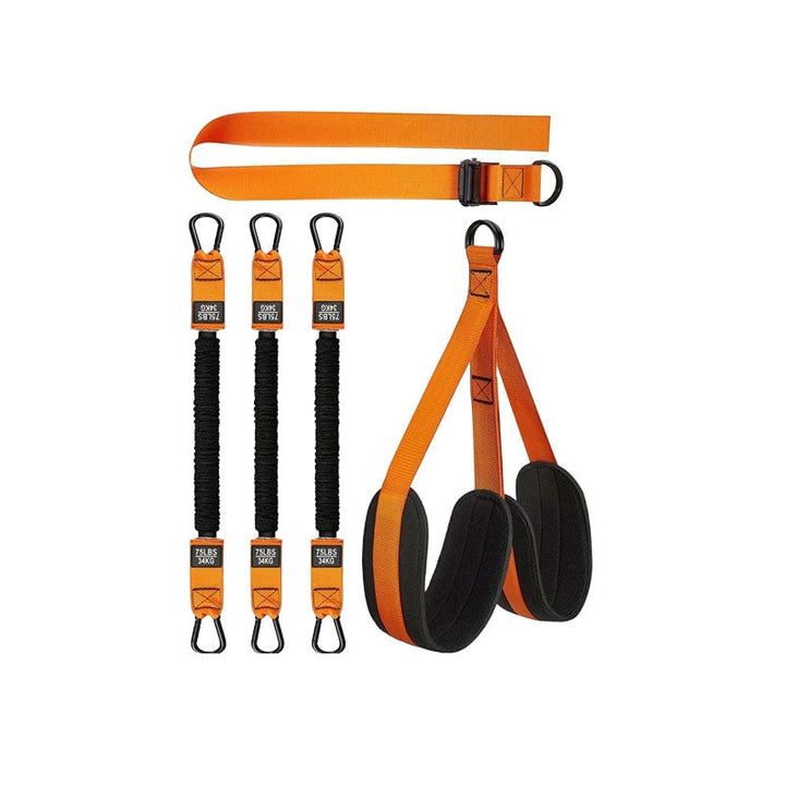 Orange PullCore Klimmzug-Trainer, effektive Trainingshilfe für Klimmzüge & Krafttraining zu Hause oder Outdoor.
