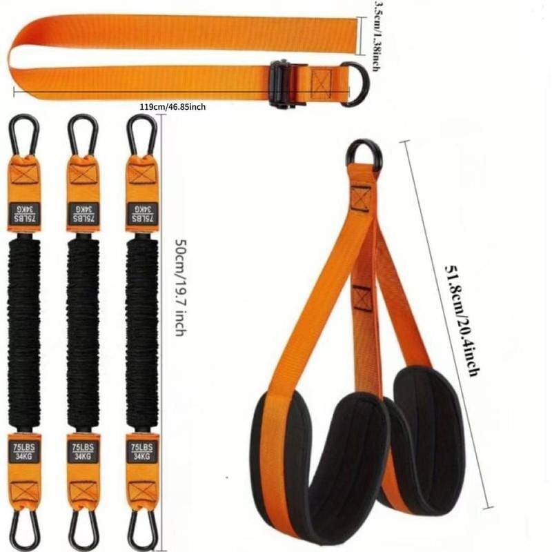 Hochwertiger orange PullCore Klimmzug-Trainer als langlebige Trainingshilfe für dein tägliches Krafttraining.