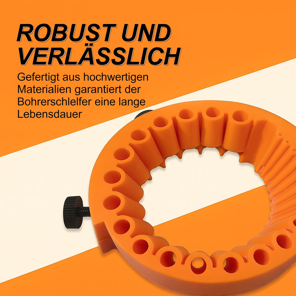 Kompaktes Bohrer-Schärfgerät zum einfachen Schleifen stumpfer Bohrer in Sekunden für Handwerk & DIY.