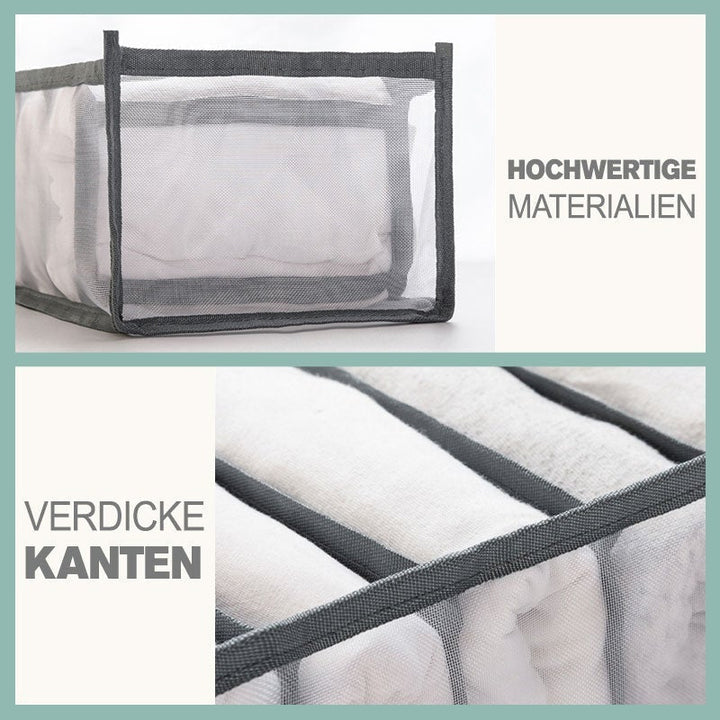 Faltbarer Kleiderschrank Organizer OrgaPure™, platzsparend & praktisch als Haushaltshelfer.