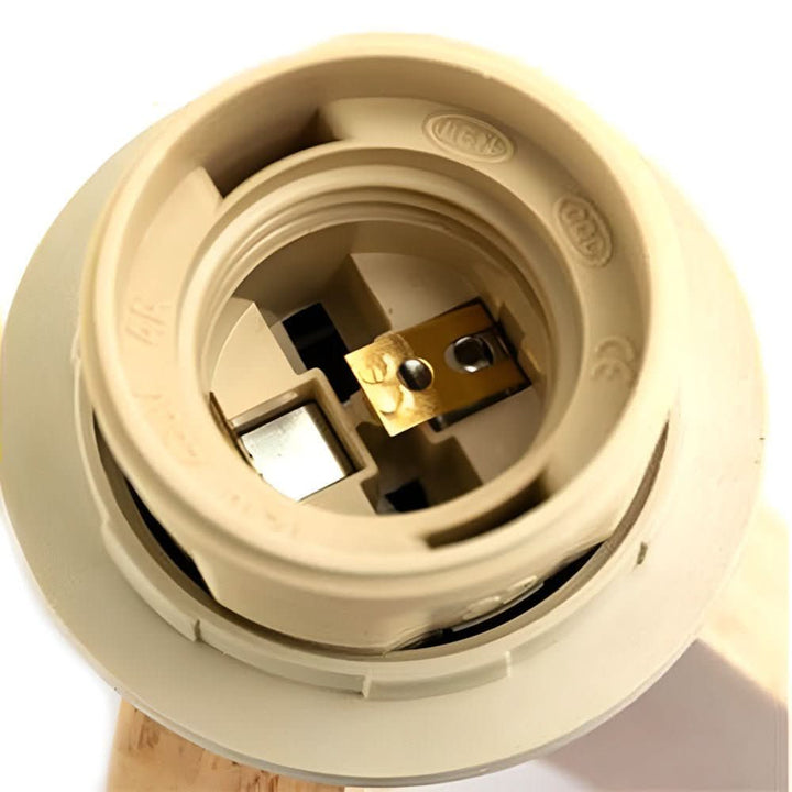 Verstellbare Oribot Roboterlampe aus Holz, modernes LED Licht für eine flexible & stilvolle Beleuchtung.