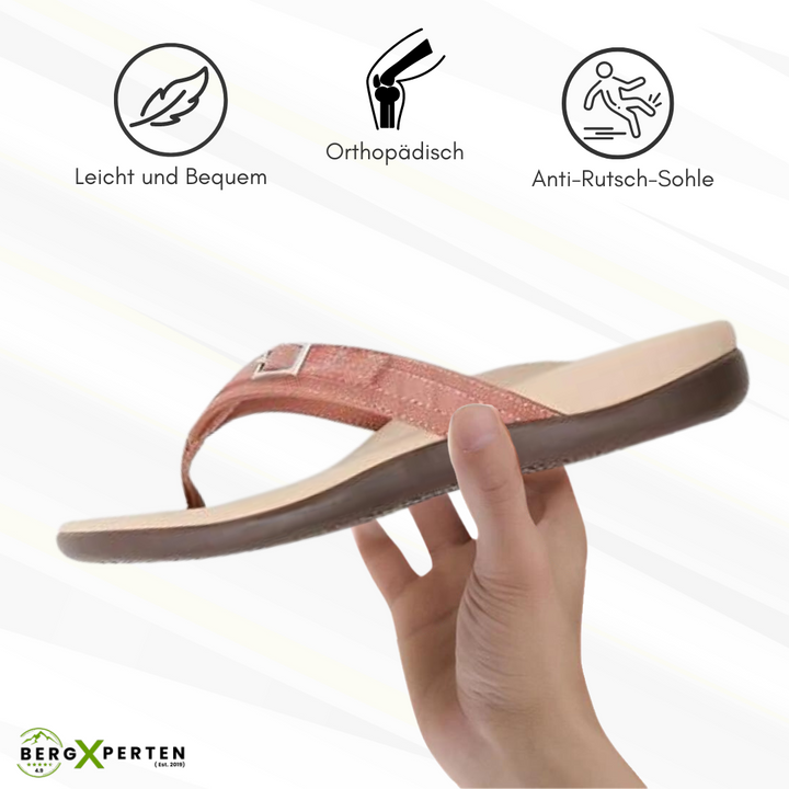 Damen Komfort Sandalen: Schmerzlinderung, orthopädische Unterstützung & rutschfest.