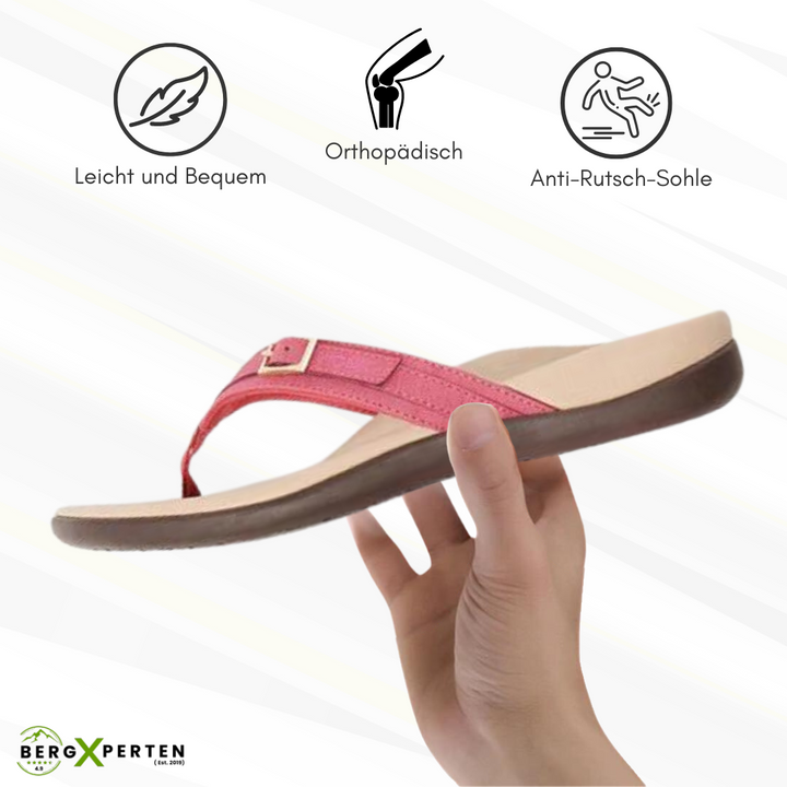 Damen Sandalen für Schmerzlinderung & besten Komfort. Ergonomisch, ideal für jeden Fuß.
