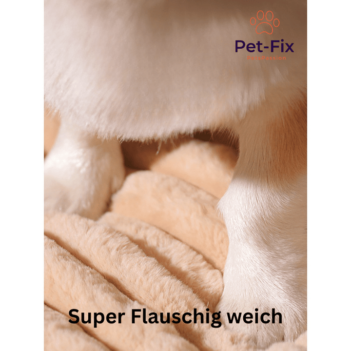 Hochwertiges Hundebett mit Memory-Schaum fördert gesunden Schlaf und reduziert Gelenkschmerzen.