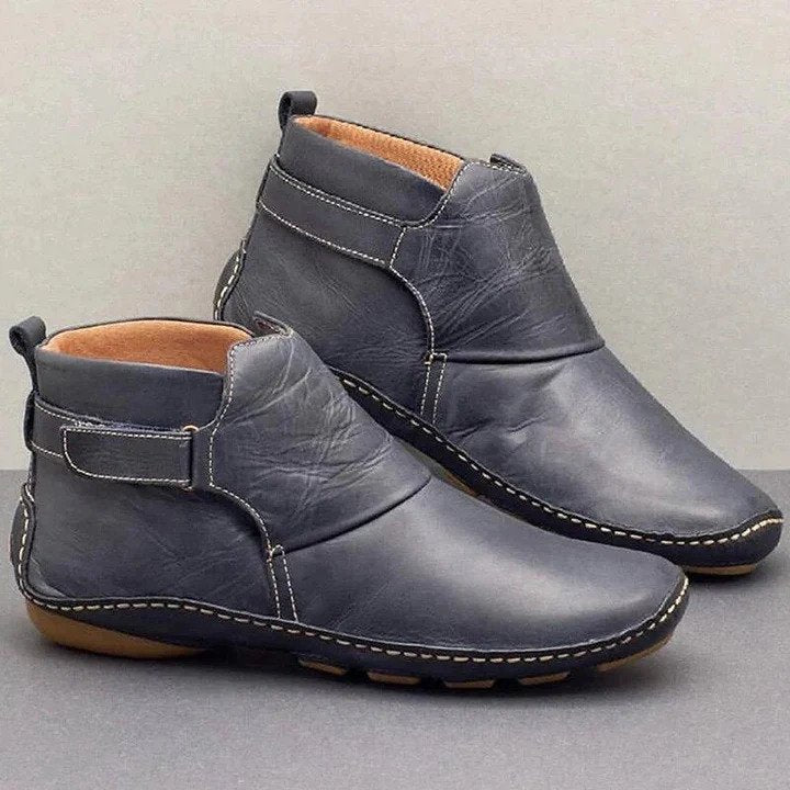 Warme orthopädische Premium Stiefel. Ideal als Winterschuhe und bequeme Alltagsschuhe für gesunde Füße.