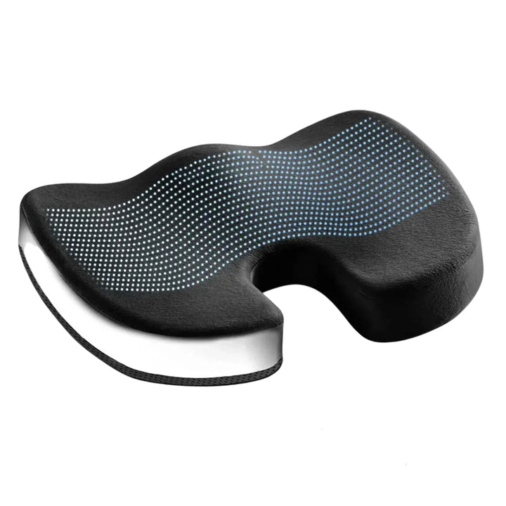 Unisex orthopädisches 4D Sitzkissen für Schmerzlinderung, Haltungskorrektur & Komfort im Büro/Auto.
