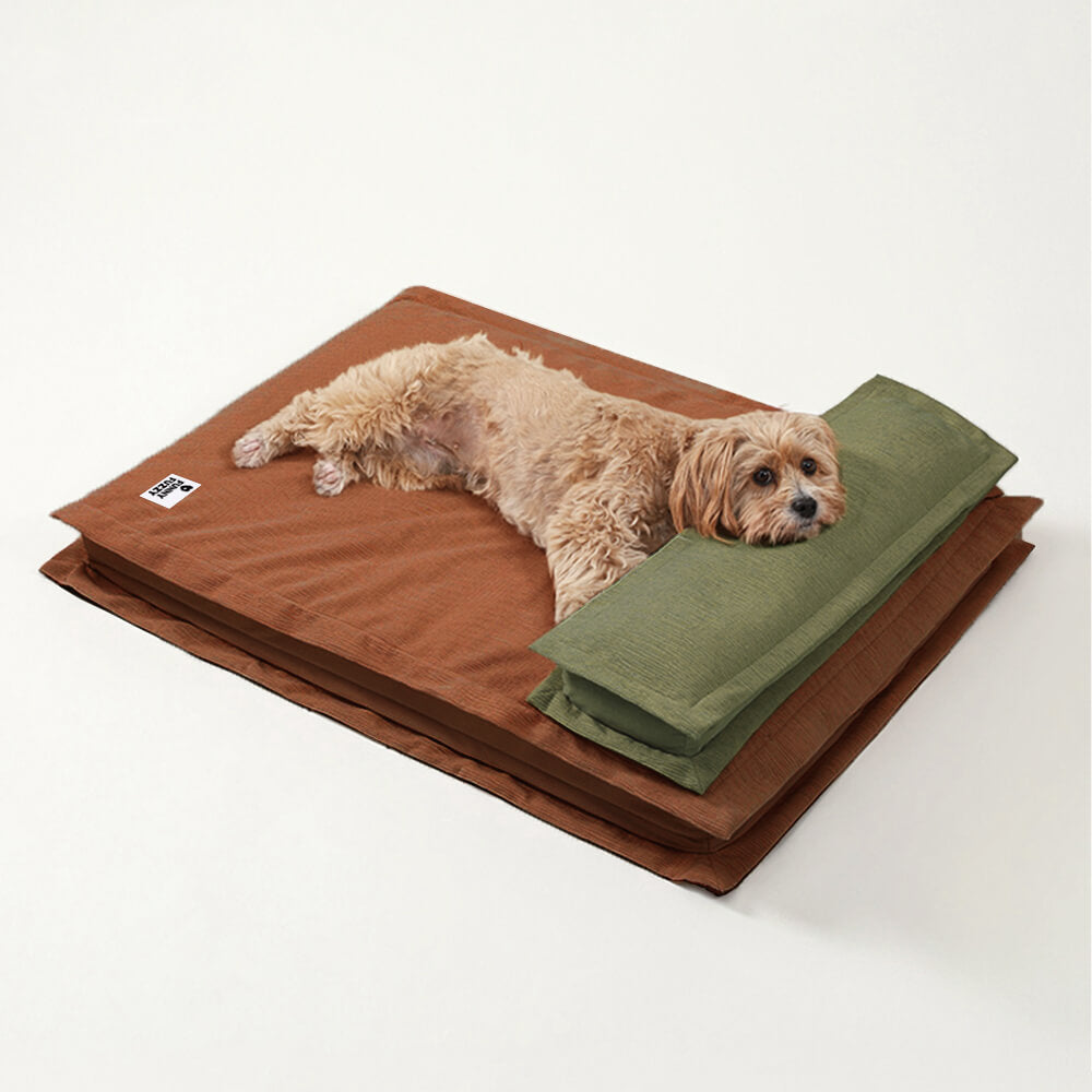 Das orthopädische Anti-Angst Hundebett mit hohem Rand für Geborgenheit, Tiefschlaf & Gelenkentlastung.