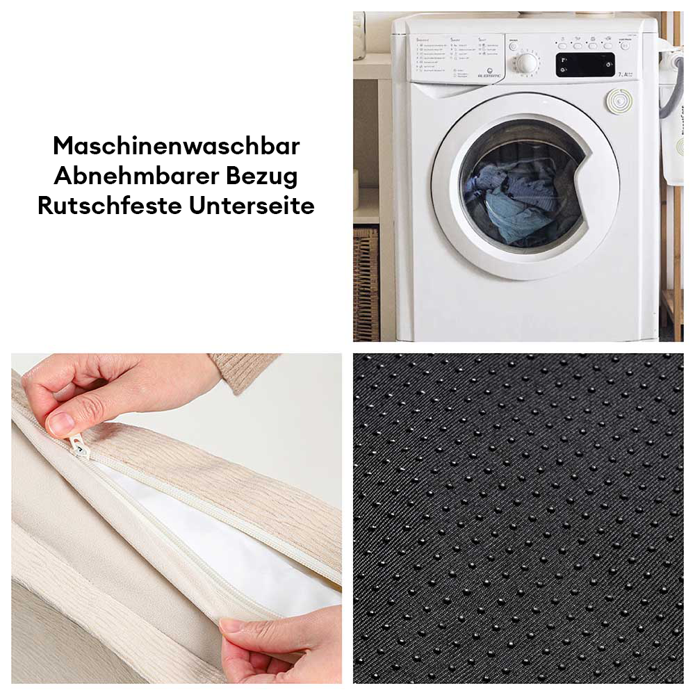 Das orthopädische Anti-Angst Hundebett aus Plüsch für optimalen Komfort, Tiefschlaf & Gelenkstütze.