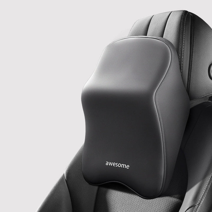 Orthopädisches Autositzkissen für korrekte Haltung von Nacken & Rücken. Ergonomischer Memory-Schaum Komfort.