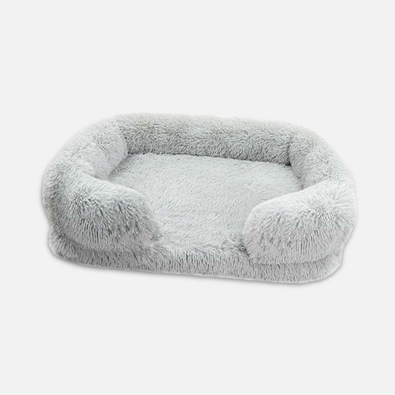 Hundeliege mit Memory Foam. Optimale Druckentlastung und Gelenkunterstützung für ältere oder kranke Hunde.