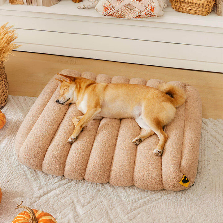 Waschbares orthopädisches Hundebett XL mit Memoryschaum. Ideal für große Hunde, gelenkschonend & komfortabel.