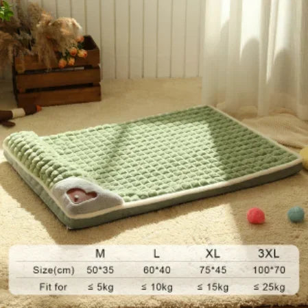 Ganzjährig nutzbares orthopädisches Hundebett für Haustiere. Memory Foam bietet optimalen Komfort & Gelenkschonung.