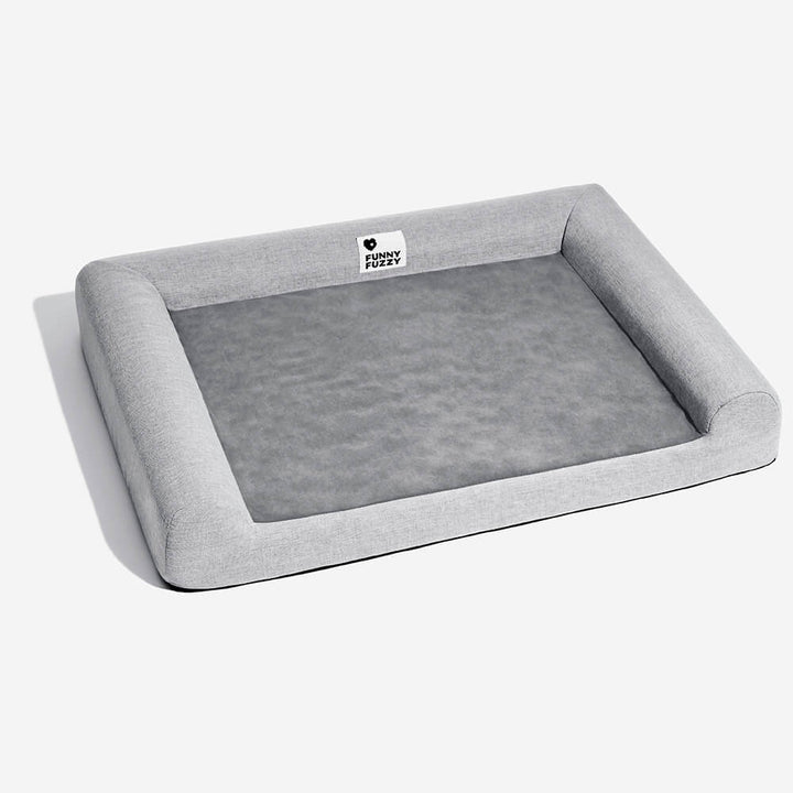 Komfortables orthopädisches Hundebett. Umfassende Unterstützung, waschbar & gelenkschonend. Perfekter Tierbedarf.