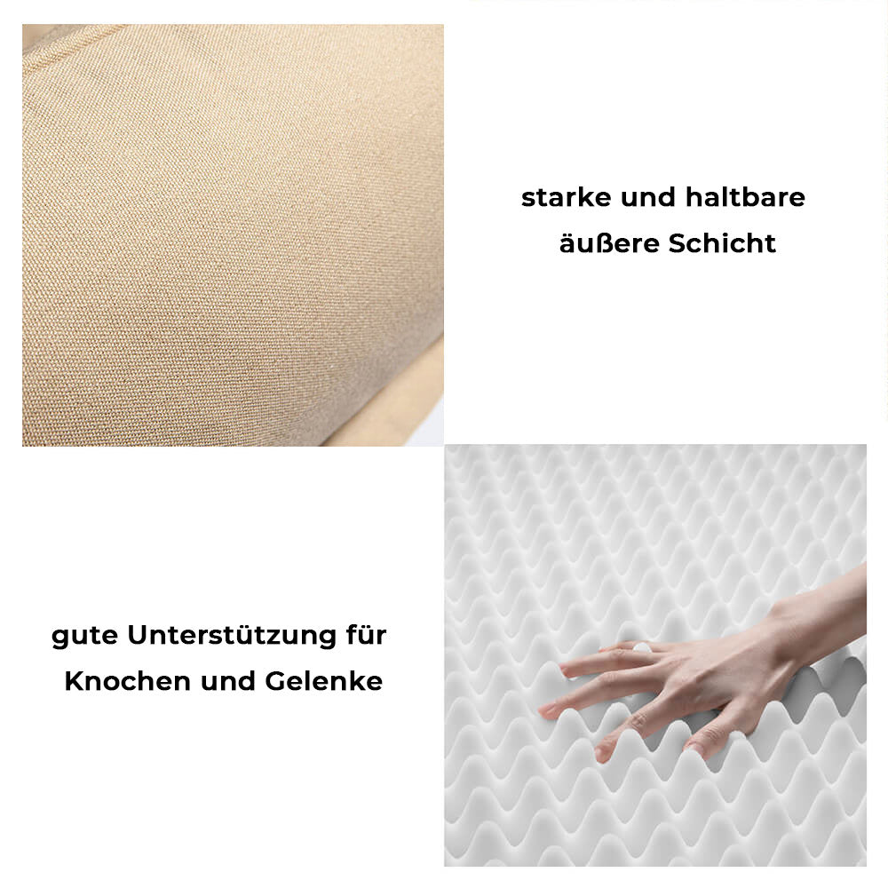 Waschbares orthopädisches Hundebett. Bietet Komfort & Gelenkschonung. Robuster Tierbedarf, idealer Schlafplatz.