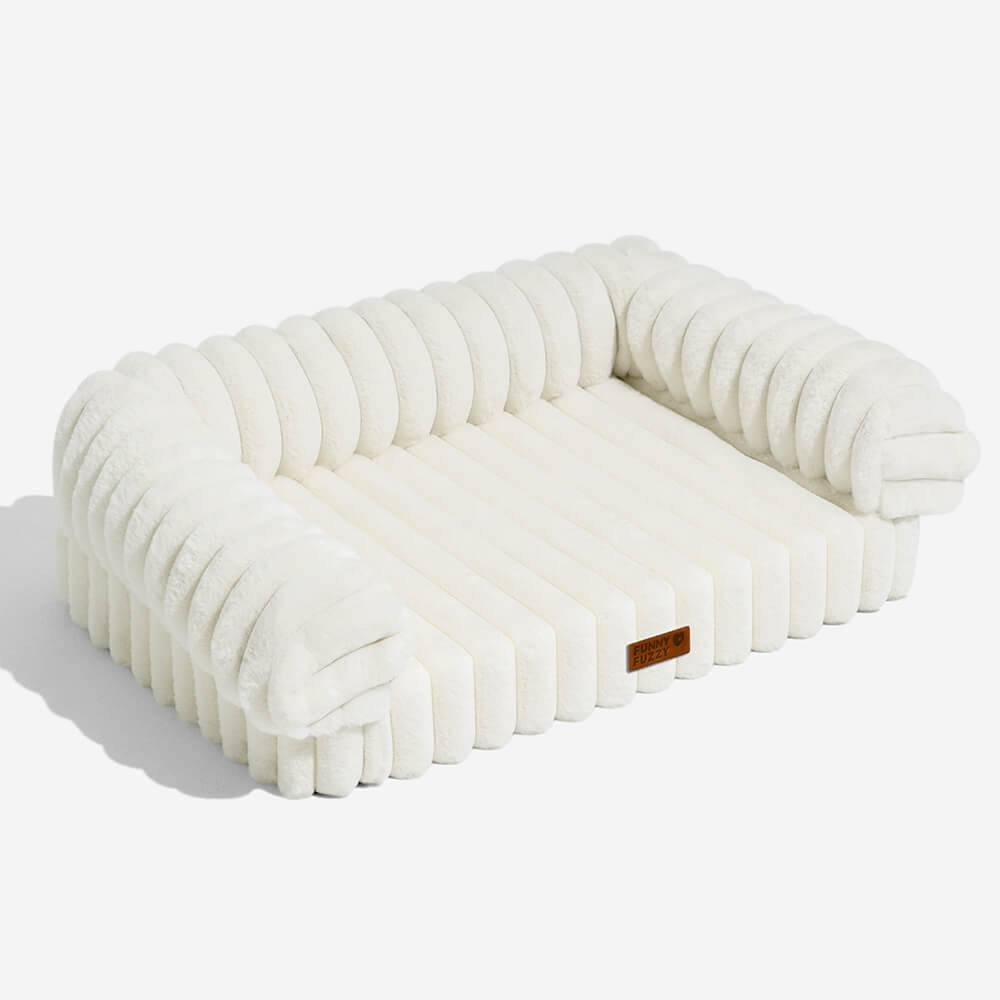 Ergonomisches Hundebett, orthopädisch & komfortabel, für tiefen, erholsamen Schlaf der Haustiere.