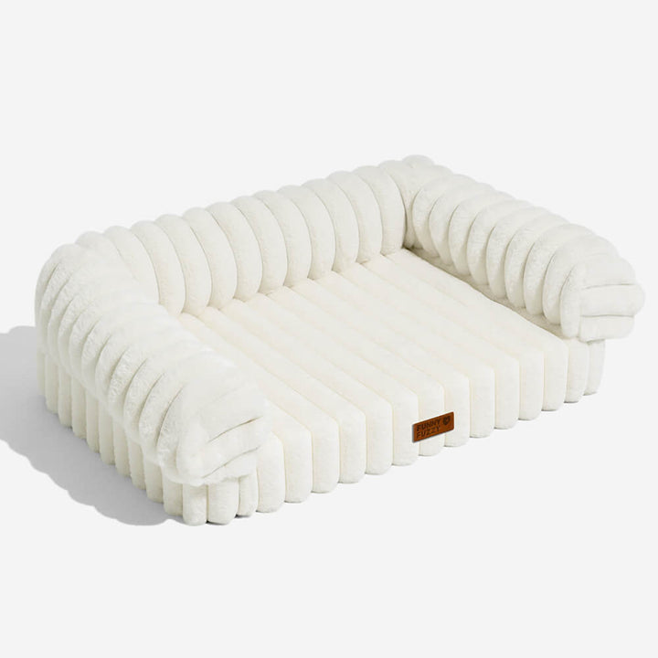 Ergonomisches Hundebett, orthopädisch & komfortabel, für tiefen, erholsamen Schlaf der Haustiere.