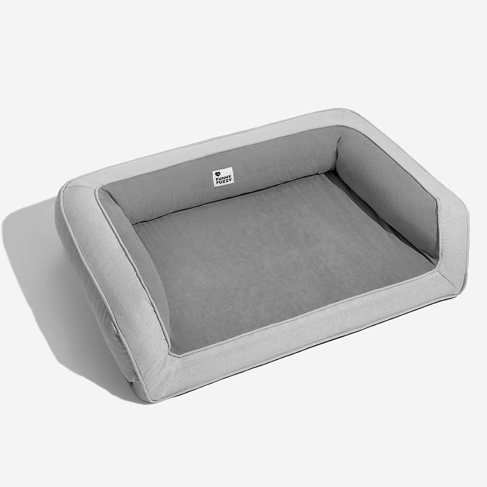 Komfortables orthopädisches Hundebett, passend für alle Hunderassen & Größen.