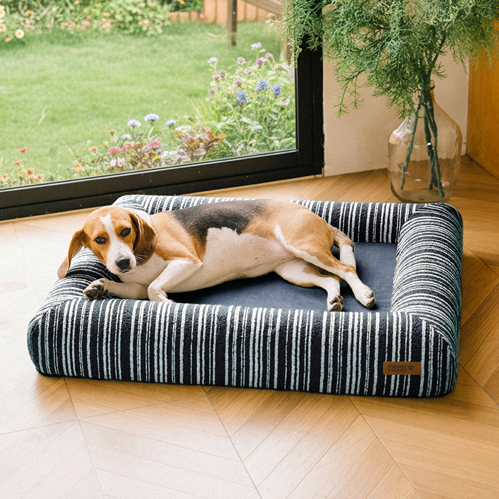 Premium Orthopädisches Hundebett mit Memory-Schaum, luxuriöser Ganzjahres-Komfort für Ihr Haustier.