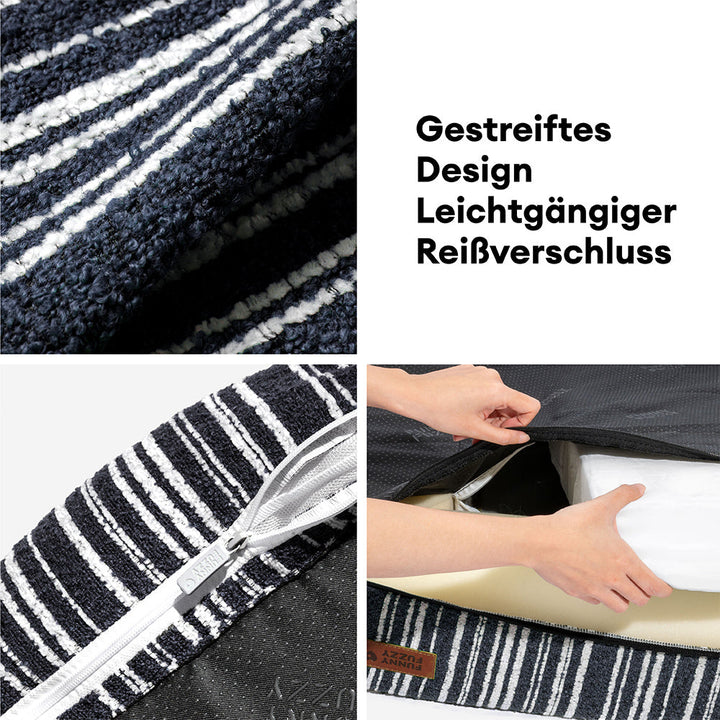 Weiches, orthopädisches Hundebett für tiefen, gemütlichen Schlaf und optimale Gelenkentlastung.