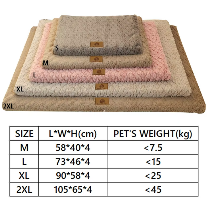 Waschbares orthopädisches Hundebett, weich & bequem, ideal für Gelenkschonung bei Hund & Katze.