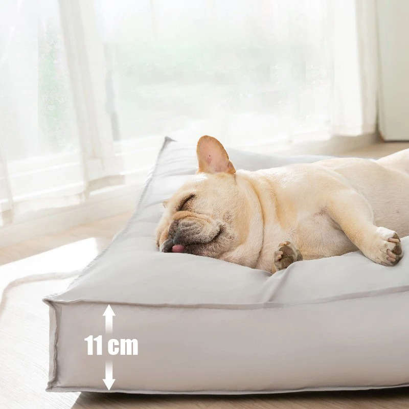 Pflegeleichtes, wasserdichtes Hundebett aus Mikrofaser. Ideal für Seniorenhunde und Welpen. Orthopädisch.