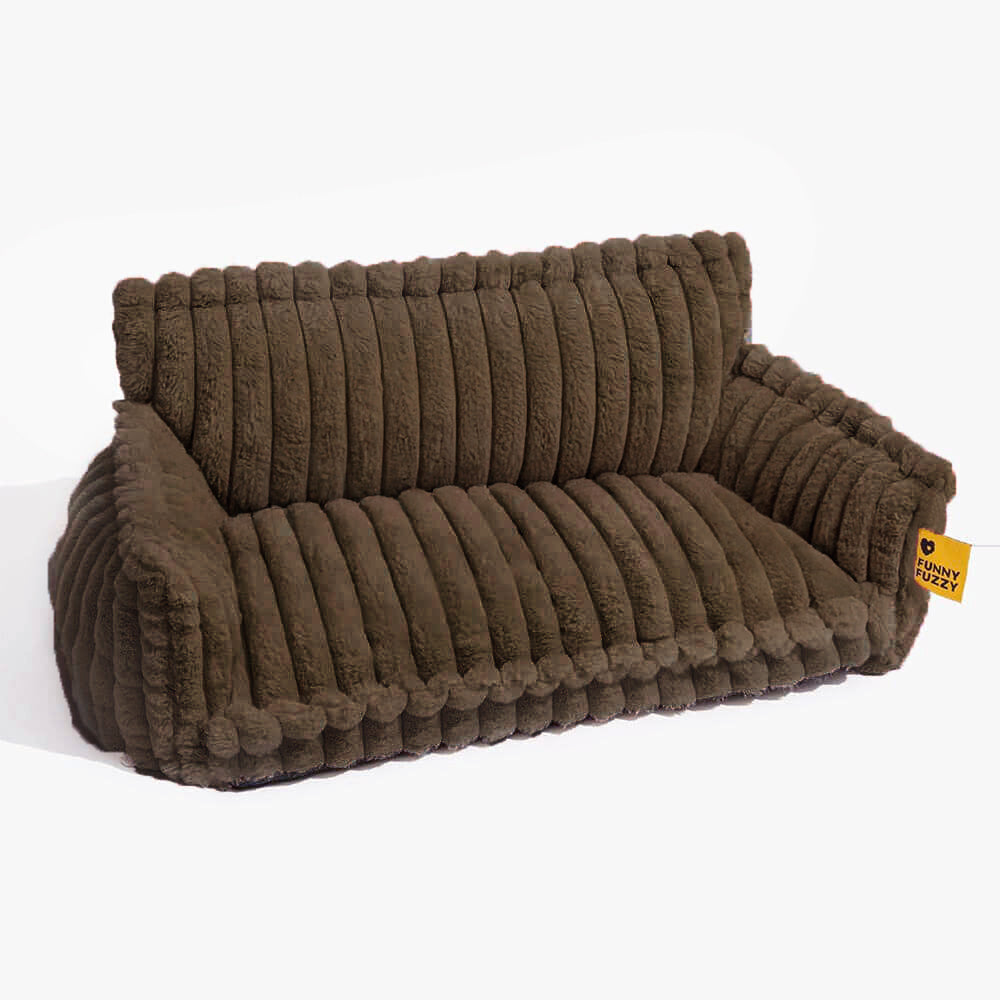Perfekter Schlafplatz: Orthopädisches Hundebett, flauschig, waschbar & Gelenk schonend.