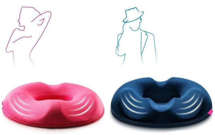 Hochwertiges Unisex-Sitzkissen gegen Hämorrhoiden- & Steißbeinschmerzen, für jeden Stuhl geeignet.