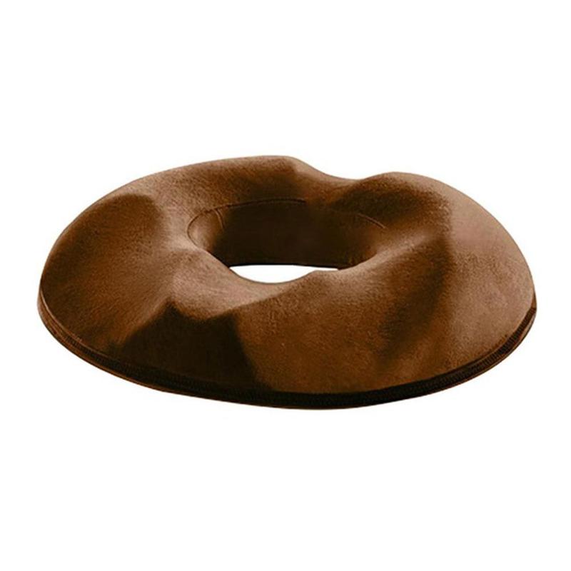 Memory-Schaum-Sitzkissen, orthopädisch geformt für Entlastung bei Hämorrhoiden & Steißbein.