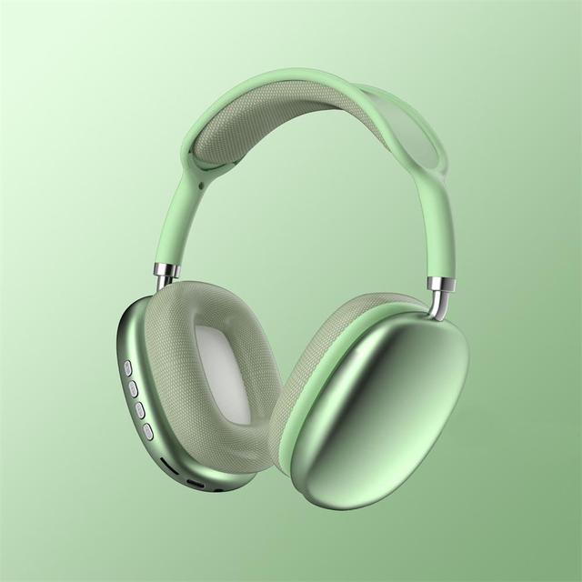 Elegante Over-Ear Bluetooth Kopfhörer mit ANC, integriertem Mikrofon und langer Akkulaufzeit, schwarz.
