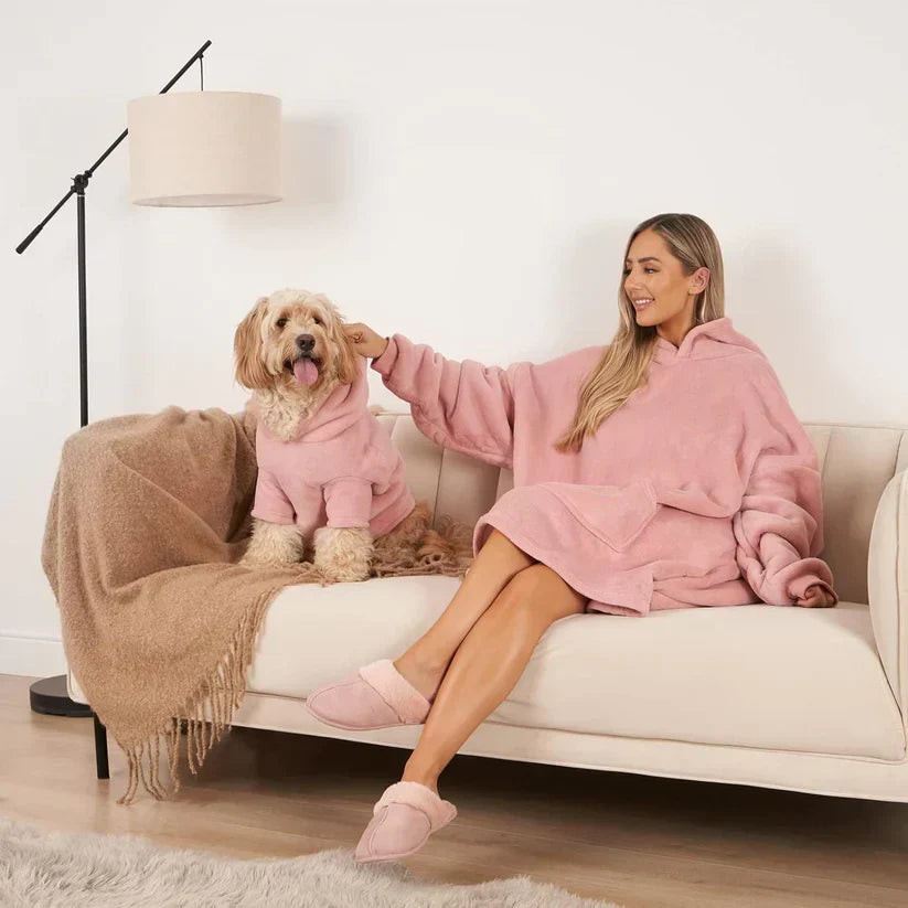 PawMatch Partner Hoodie-Set für Hund & Halter. Unisex Partnerlook Freizeitkleidung für gemütliche Stunden.