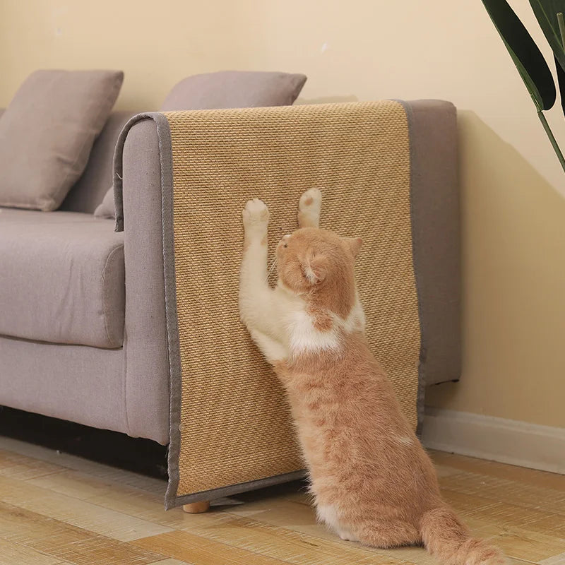 PawsGuard Möbel Kratzschutz für Katzen, transparent und strapazierfähig, schützt Sofa & Möbel vor Krallen.