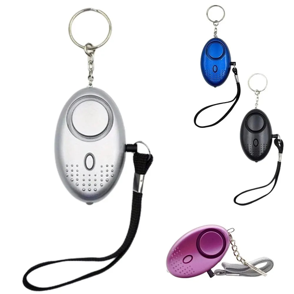 Persönlicher Sicherheitsalarm (130 dB) mit LED-Lampe, ideal für Notfall, Selbstverteidigung & Schutz.