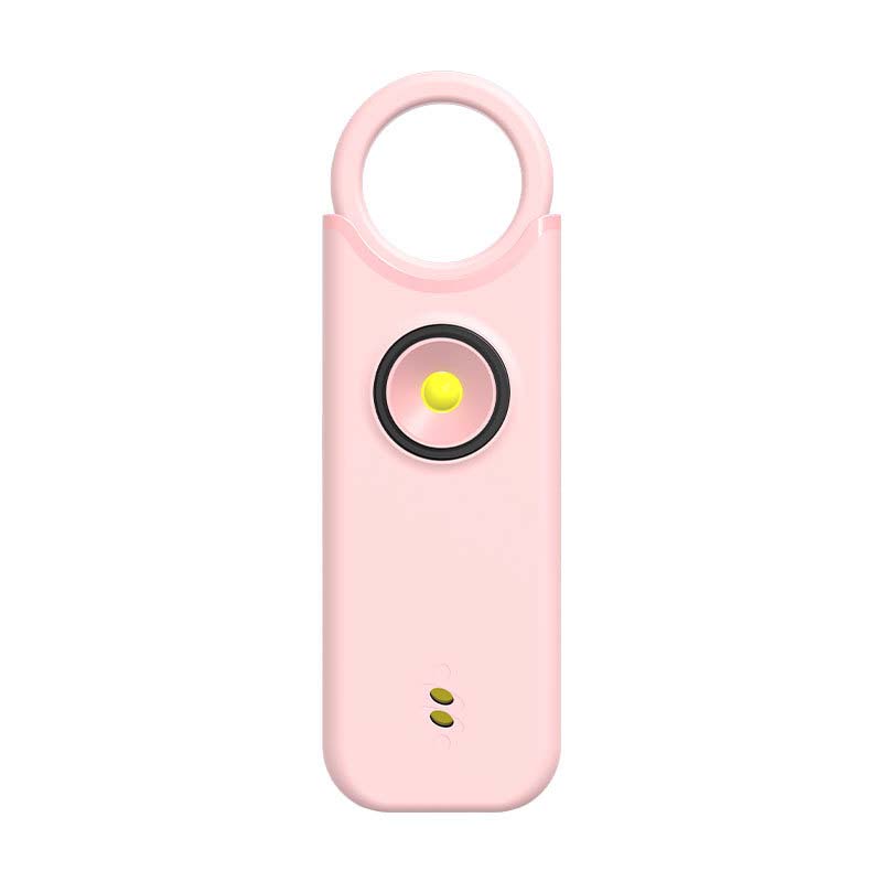Outdoor-Sicherheitsalarm mit LED-Leuchte, kompakter Schutz für Wanderungen & mehr.