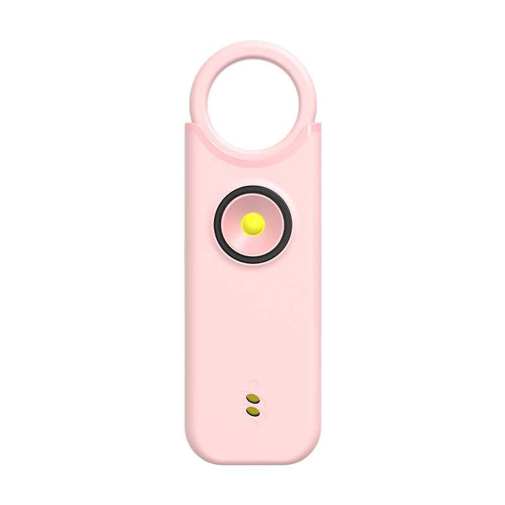 Outdoor-Sicherheitsalarm mit LED-Leuchte, kompakter Schutz für Wanderungen & mehr.