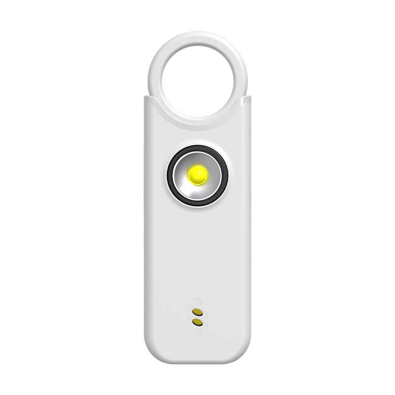 Geschenkidee: Tragbarer Sicherheitsalarm mit LED-Licht, für mehr Sicherheit im Alltag.