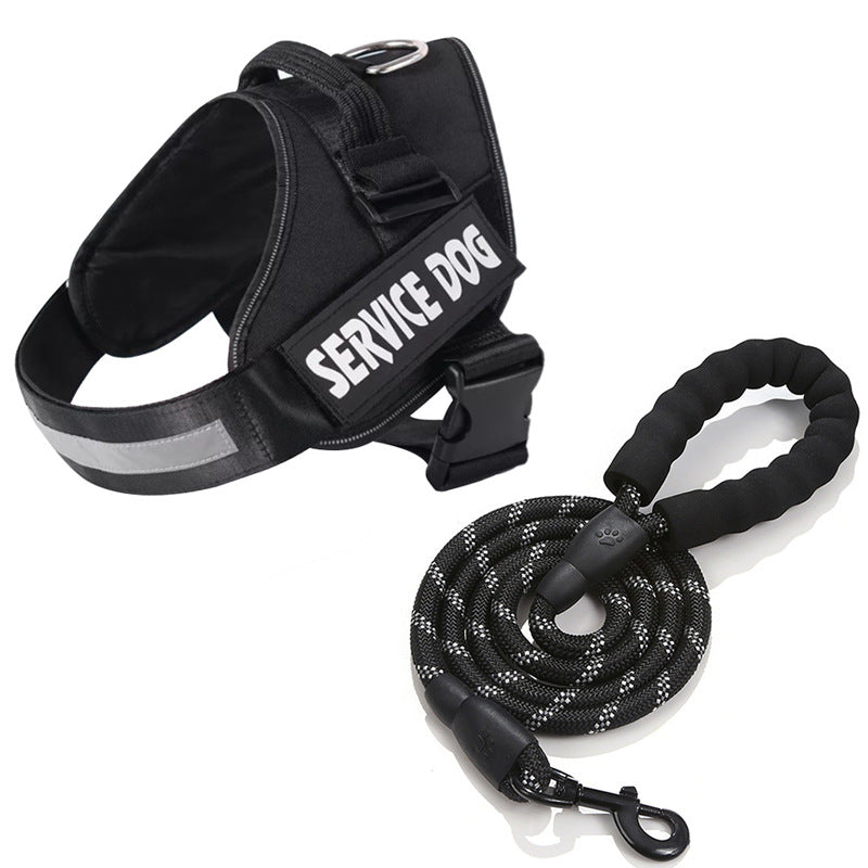Ergonomisches Anti-Zug Hundegeschirr, personalisiert, sorgt für Komfort und verhindert Ziehen an der Leine.